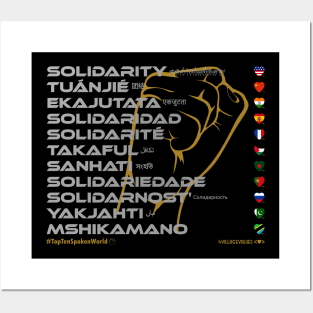 SOLIDARITY: Say ¿Qué? Top Ten Spoken (World) Posters and Art